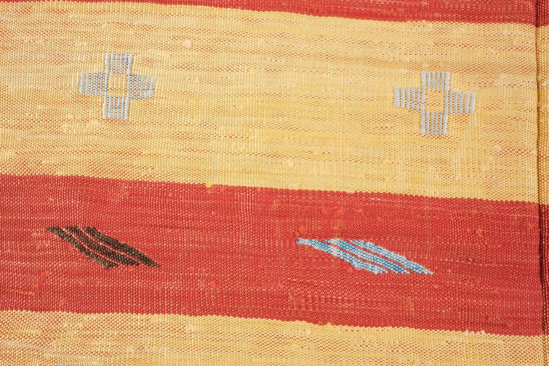 TAPIS SABRA KILIM 4.59 X 3.11 FT | 140 X 95 CM – Image 3