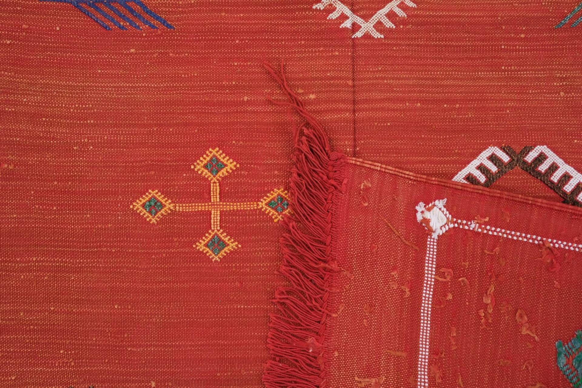 TAPIS SABRA KILIM 4,79 X 3.11 FT | 146 X 95 CM – Image 3