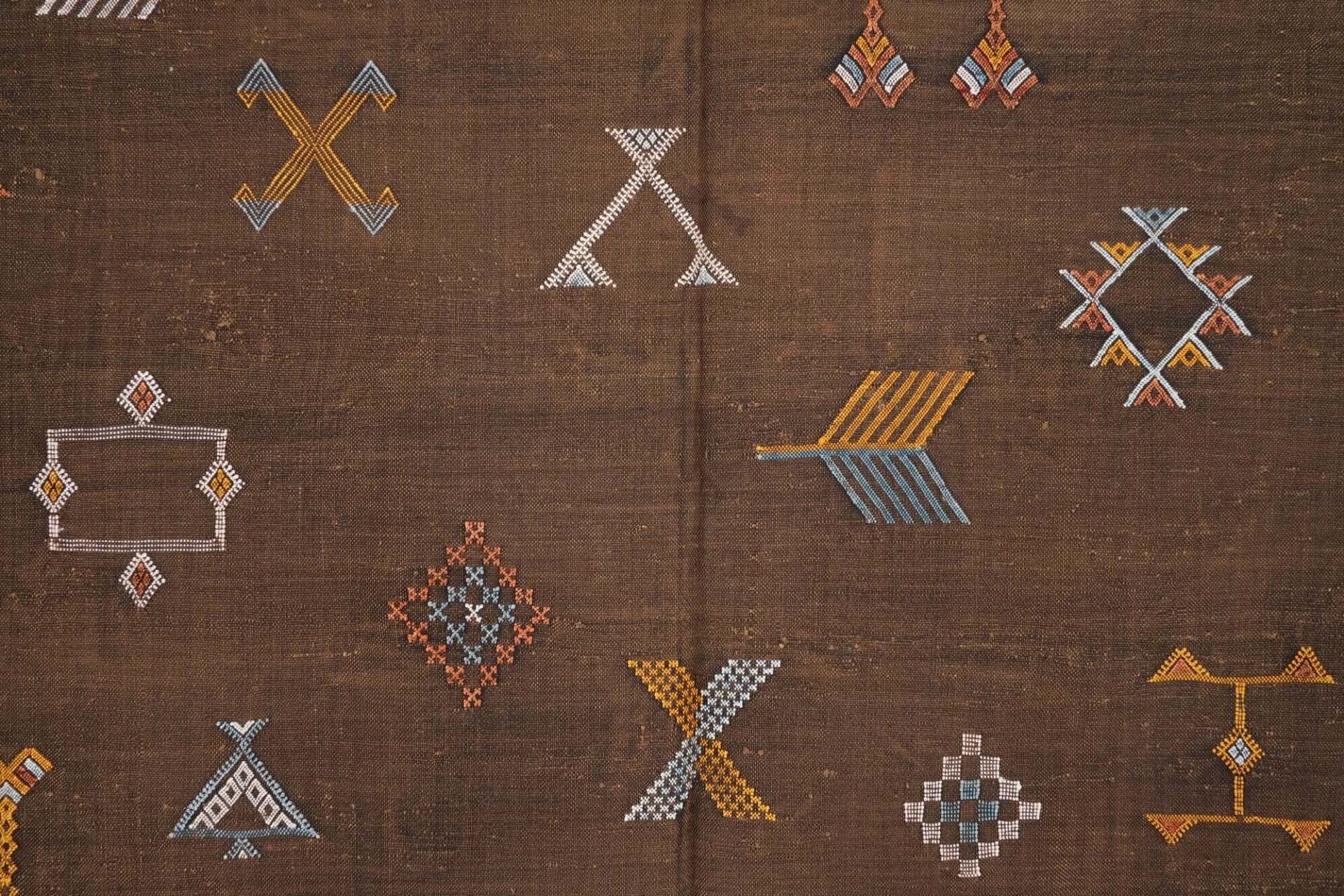 TAPIS SABRA KILIM 9.18 X 5.90 FT | 280 X 180 CM – Image 2