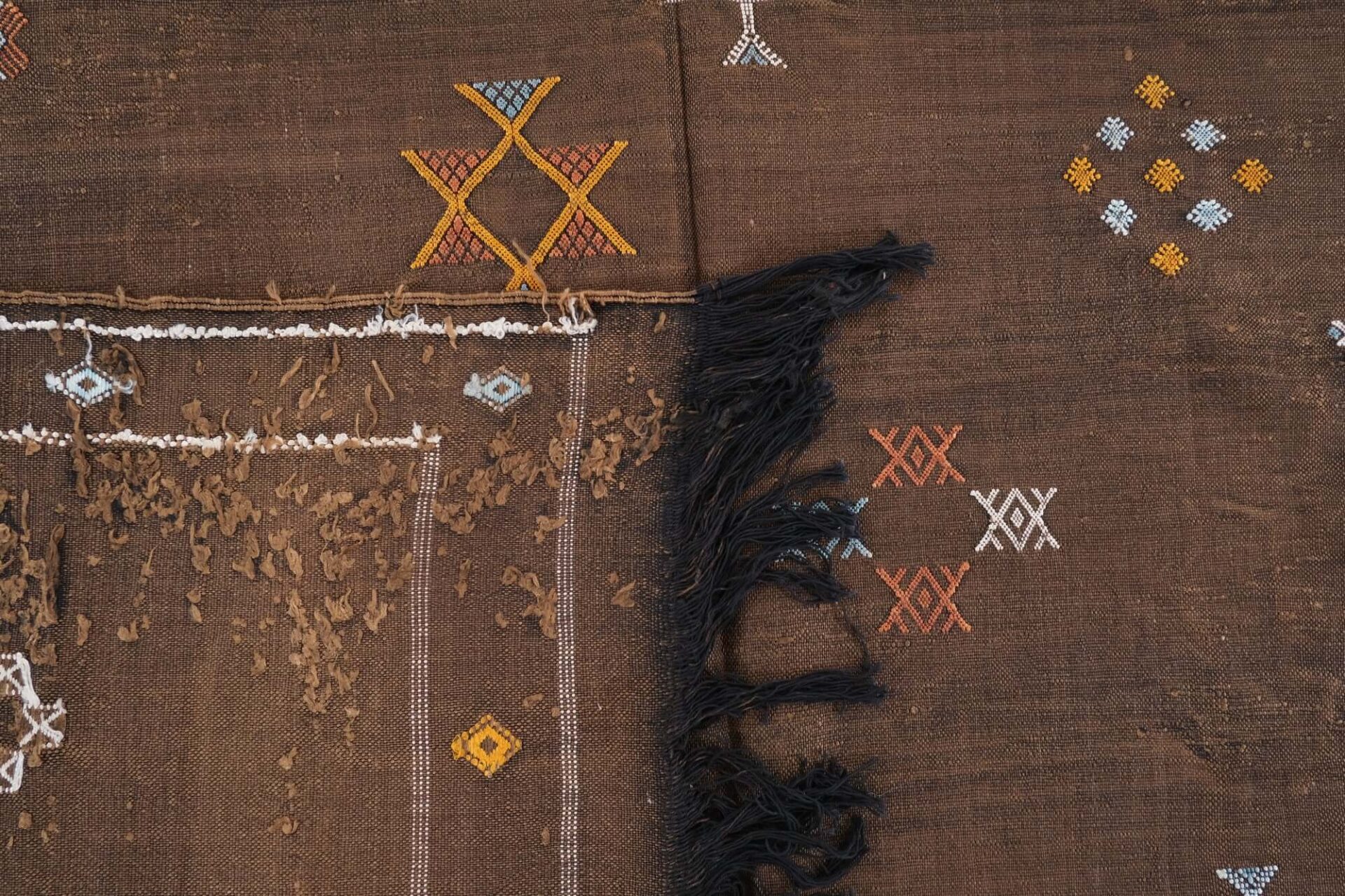 TAPIS SABRA KILIM 9.18 X 5.90 FT | 280 X 180 CM – Image 3